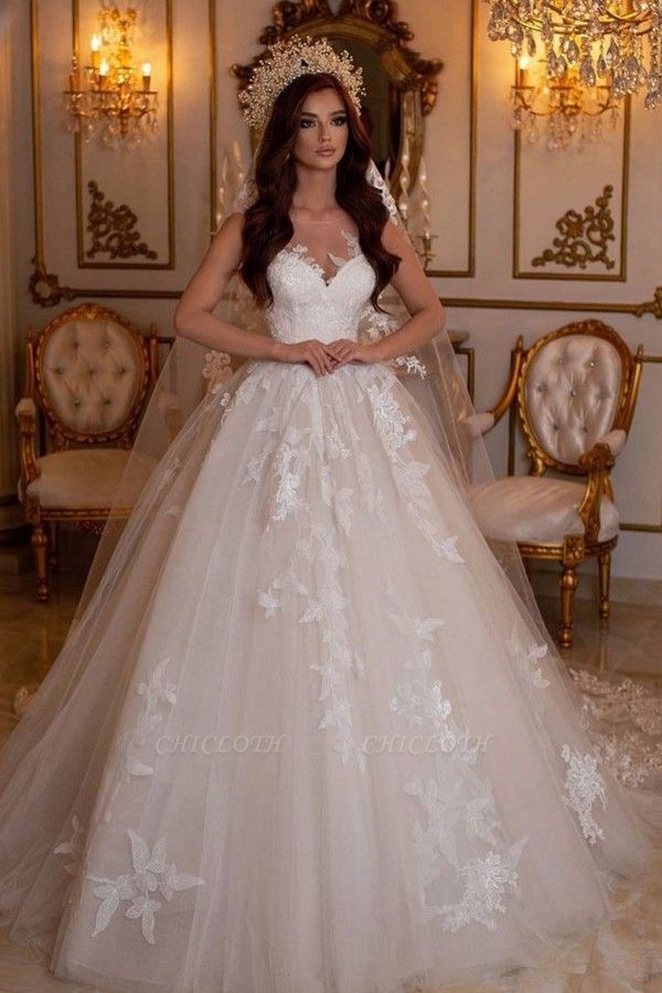 New Arrival Sweetheart A Line Lace Wedding Dress Bridal Gowns