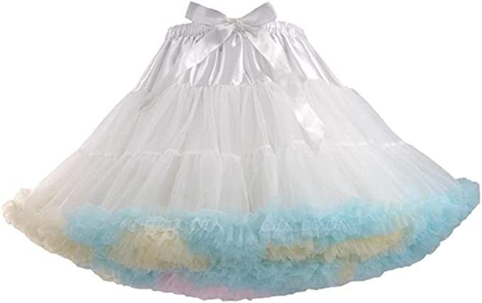 sexy ballgown minidress tulle petticoat cascadingruffle for prom/party/wedding dress