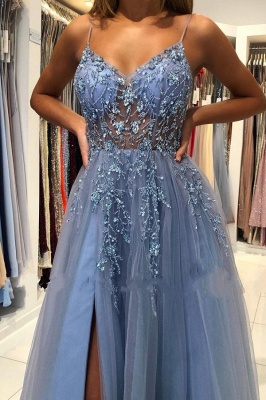 ZY567 Blue Evening Dresses Long Cheap Buy Prom Dresses Online_4