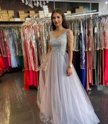 ZY615 Cheap Spaghetti Strap Long Prom Dresses Evening Gowns With Lace_2