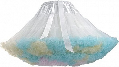 sexy ballgown minidress tulle petticoat cascadingruffle for prom/party/wedding dress_2