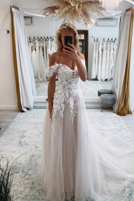 Vintage sweetheart capsleeves aline lace Wedding dress_1